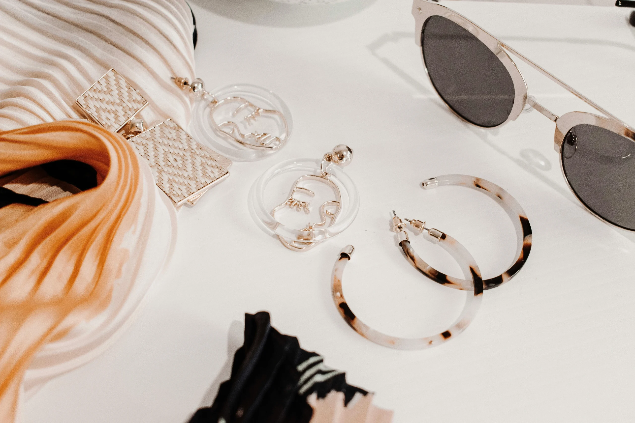 fashion trends added to wardrobe basics through one modern accessory