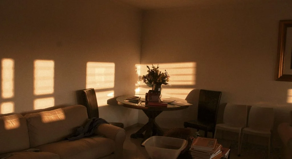 calm home evening routine setup
