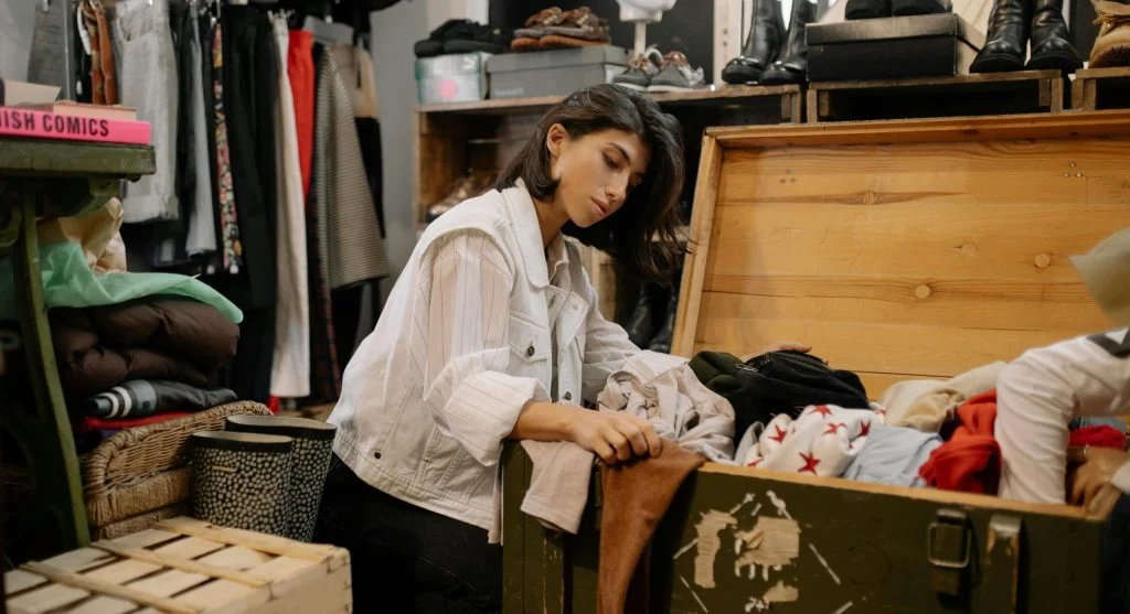 Sorted clothing for daily dressing