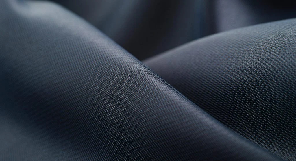Texture contrast compared with a flatter outfit using similar soft fabrics throughout