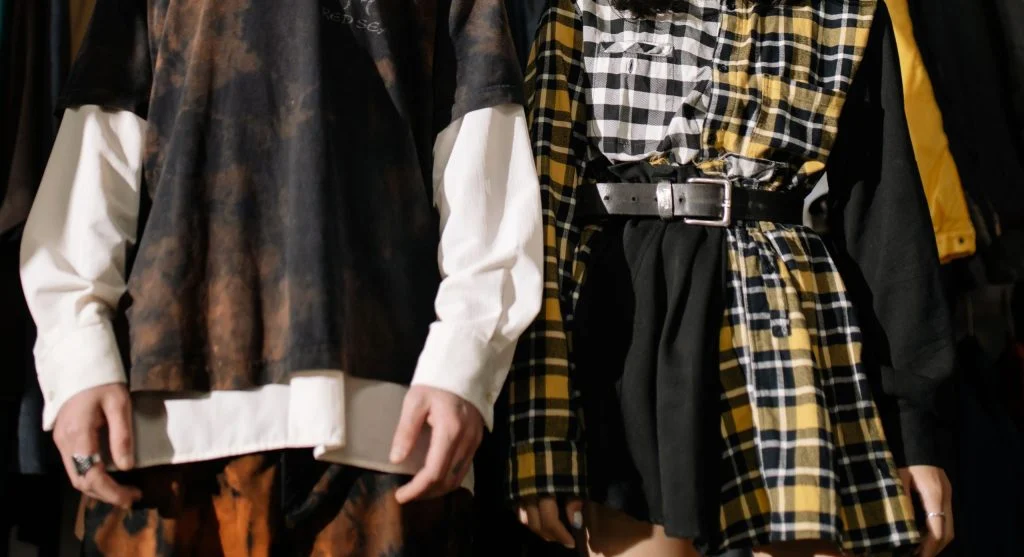 One outfit piece doing too much compared with a more balanced outfit where several pieces work together