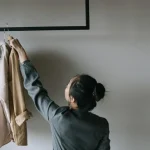 organized wardrobe for outfit planning