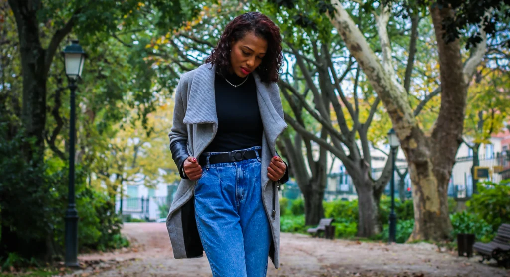 Clear mid-outfit shape improving relaxed everyday outfits without adding formality