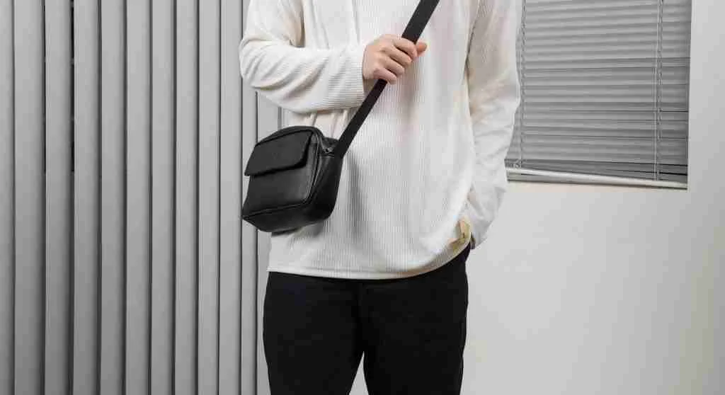 Calm outfit transition point compared with a more abrupt and uneven everyday look