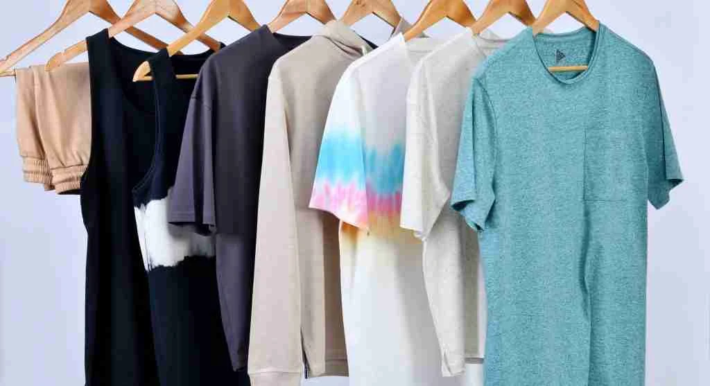 Ready-now clothing group compared with a more crowded and less practical closet setup