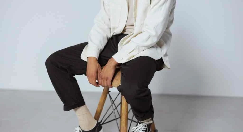 Calm outfit anchors shown through different dependable everyday wardrobe pieces