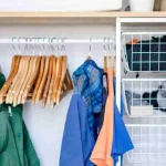 Low-effort outfit rail helping weekday dressing feel easier and more stable